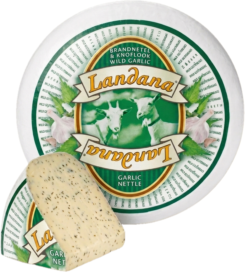 Geitenkaas met Brandnetel & Knoflook Landana