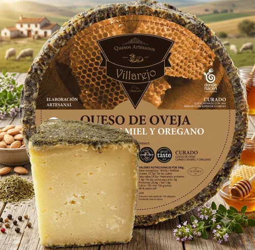 Manchego Oregano Queso Overja Oregano y Miel