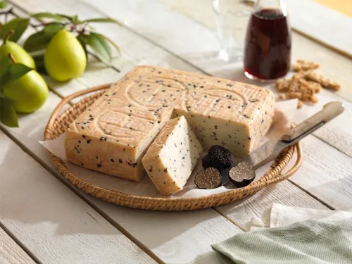 Taleggio Geit Truffel Quader de Cavra al Tartufo