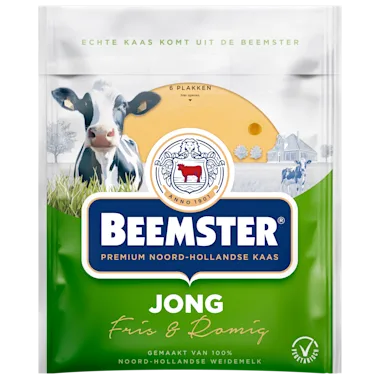 Jong Beemster gesneden