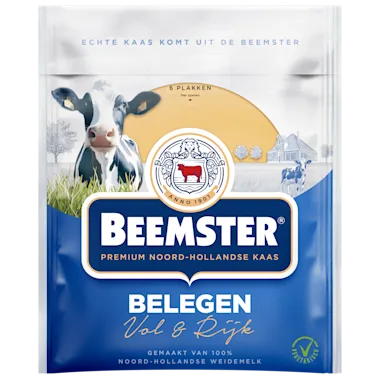 Belegen Beemster gesneden