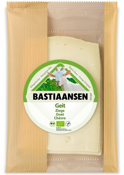 Geitenkaas gesneden