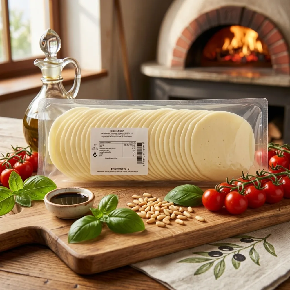 Mozzarella gesneden