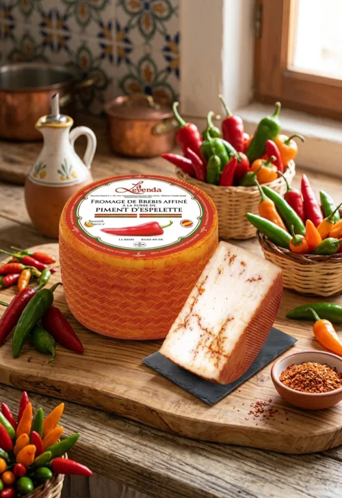 Queso de Oveja con Pimiento de Espelette