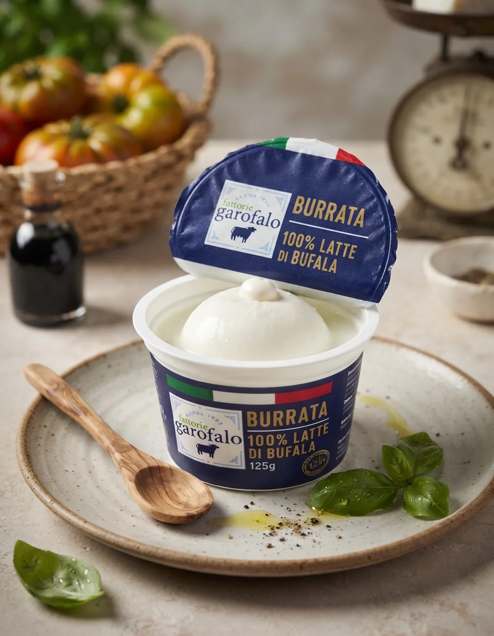 Burrata 100% Buffel 125gram