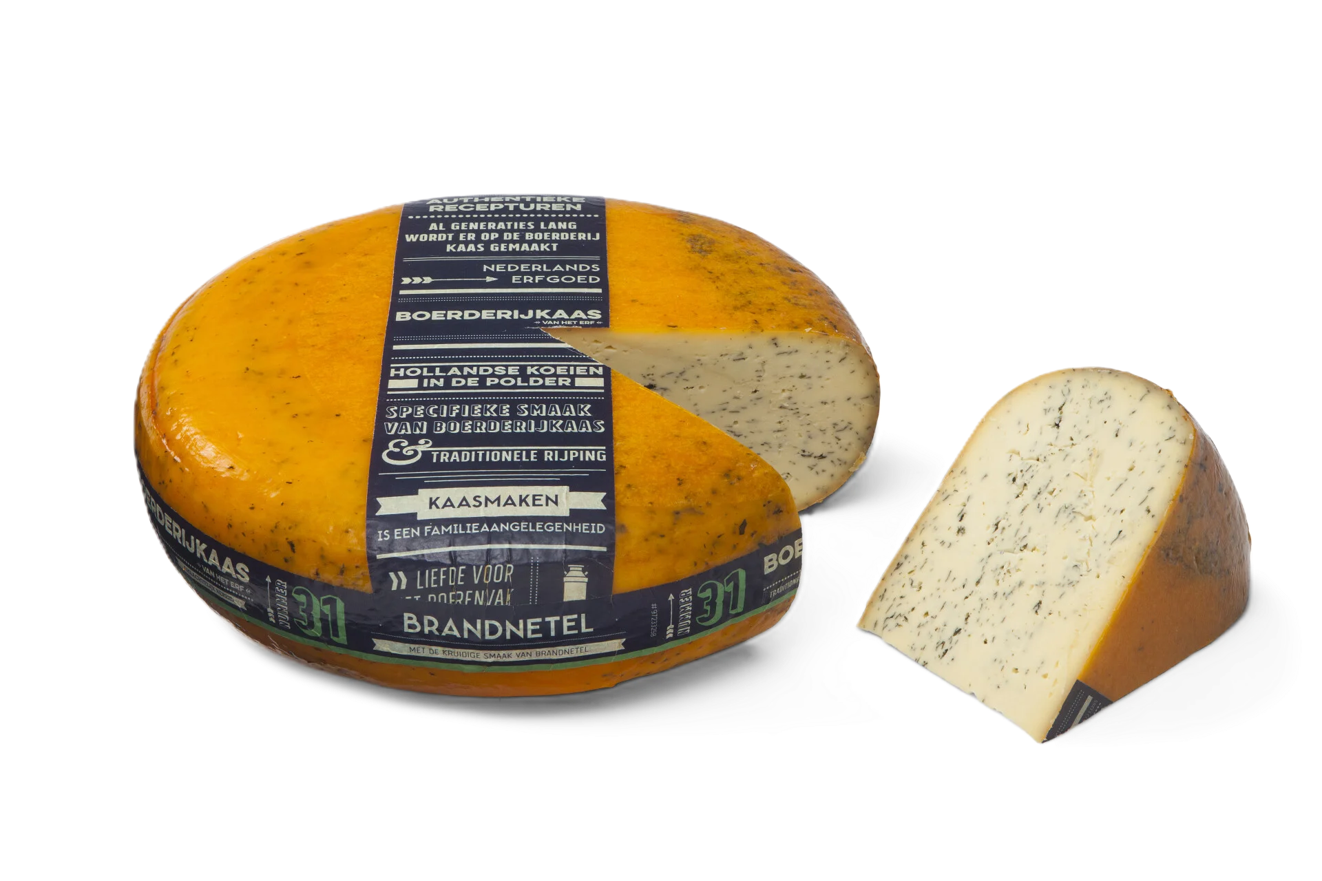 Brandnetelkaas van de Boerderij
