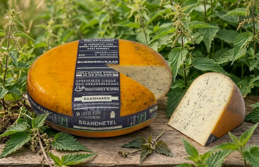 Brandnetelkaas van de Boerderij